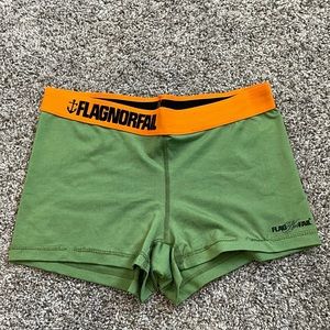 Flag Nor Fail Spandex Shorts